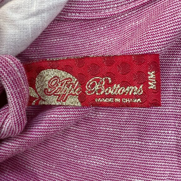 Vintage Apple Bottom Womens Bodycon Dress Pink Cold Shoulder Sz Med Y2K - Picture 12 of 15